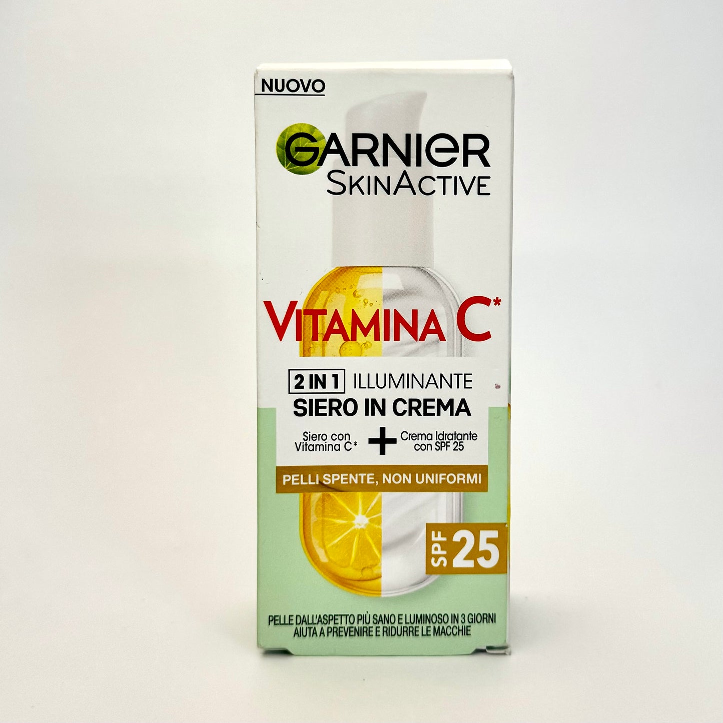 GARNIER - Skin Active Vitamin C - 2 in 1 Illuminante Siero in Crema 50ml