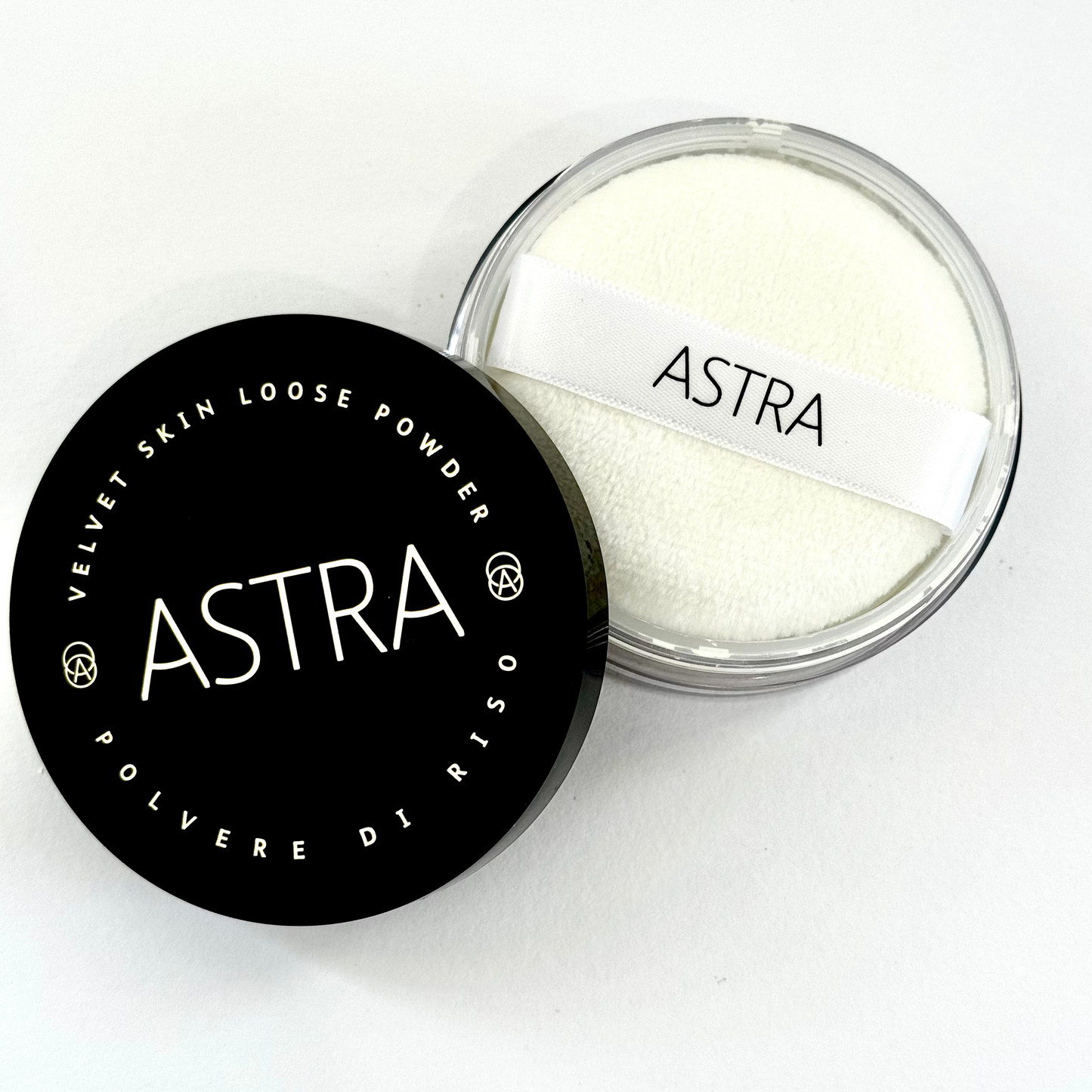 ASTRA - VELVET SKIN LOOSE POWDER RICE - Polvere di Riso Trasparente Base Trucco