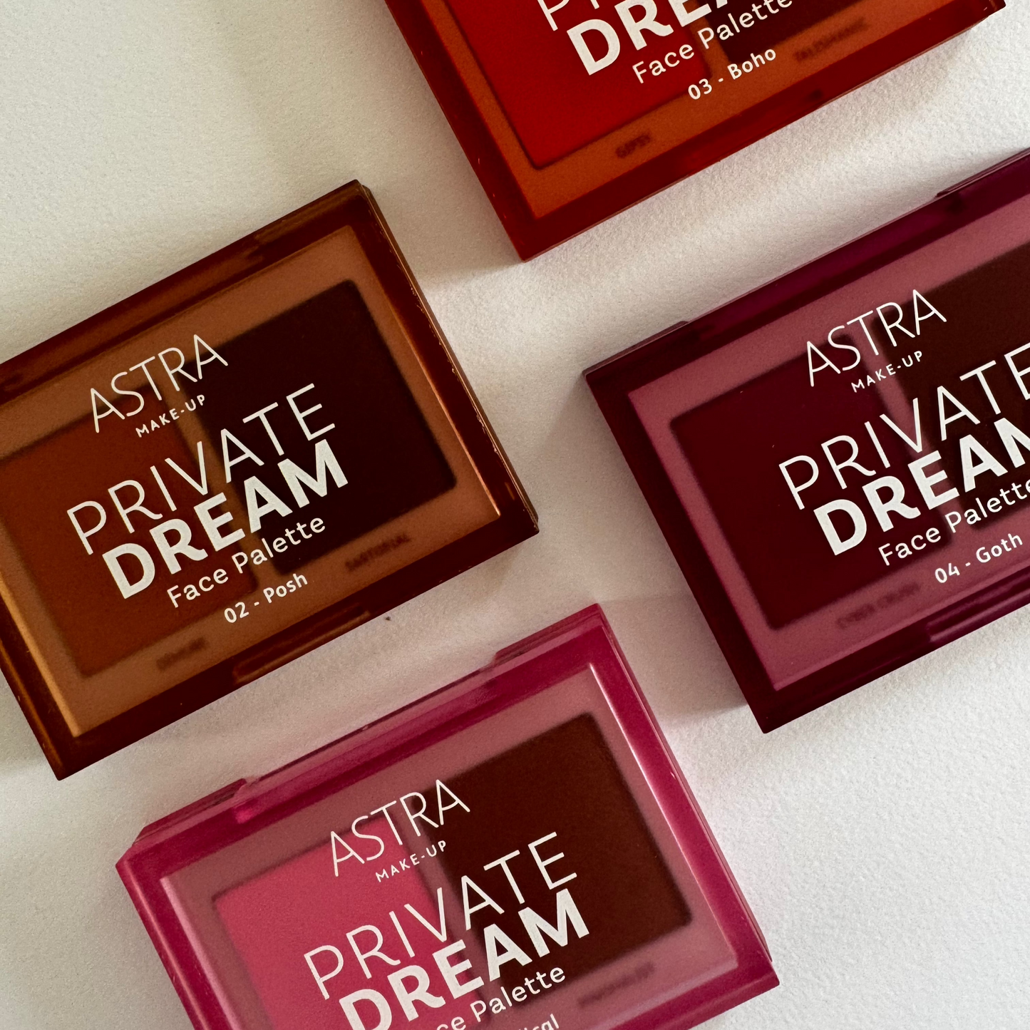 PRIVATE DREAM FACE PALETTE - Palette Viso Blush + Bronzer - 01 Radical