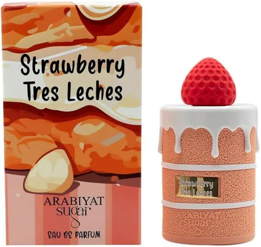 STRAWBERRY TRES LECHES - Arabiyat Sugar 100 ml