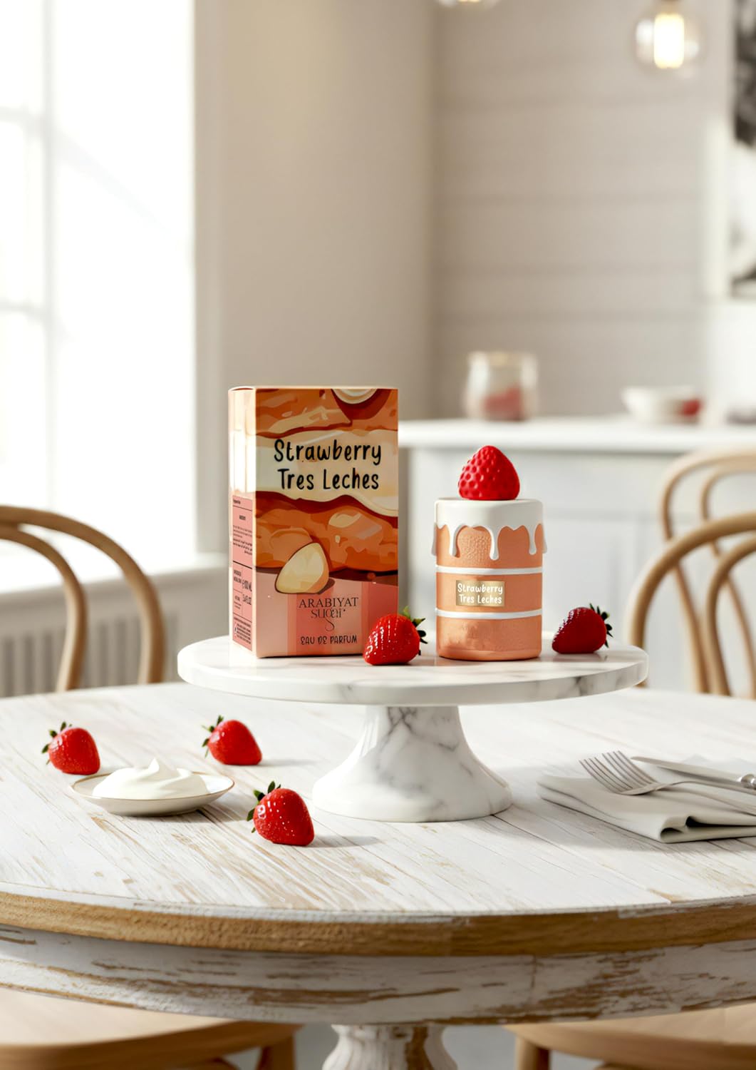 STRAWBERRY TRES LECHES - Arabiyat Sugar 100 ml
