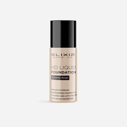 ELIXIR MAKE UP - LIQUID FOUNDATION HD 25 ML 02 CREAMY BEIGE