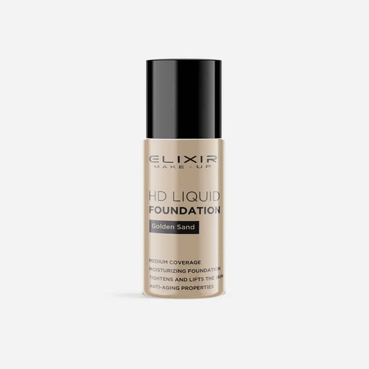 ELIXIR MAKE UP - LIQUID FOUNDATION HD 25 ML 04 GOLDEN SAND
