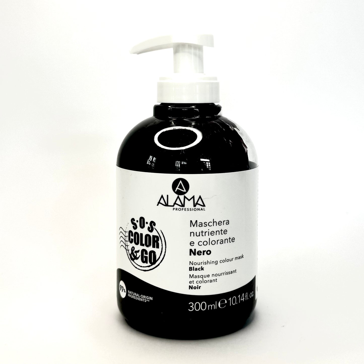 SOS Color & Go Maschera Colorante NERO, 300ml