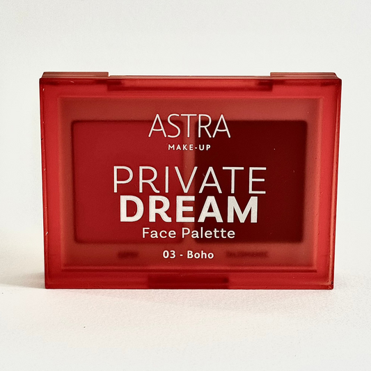 PRIVATE DREAM FACE PALETTE - Palette Viso Blush + Bronzer - 03 Boho