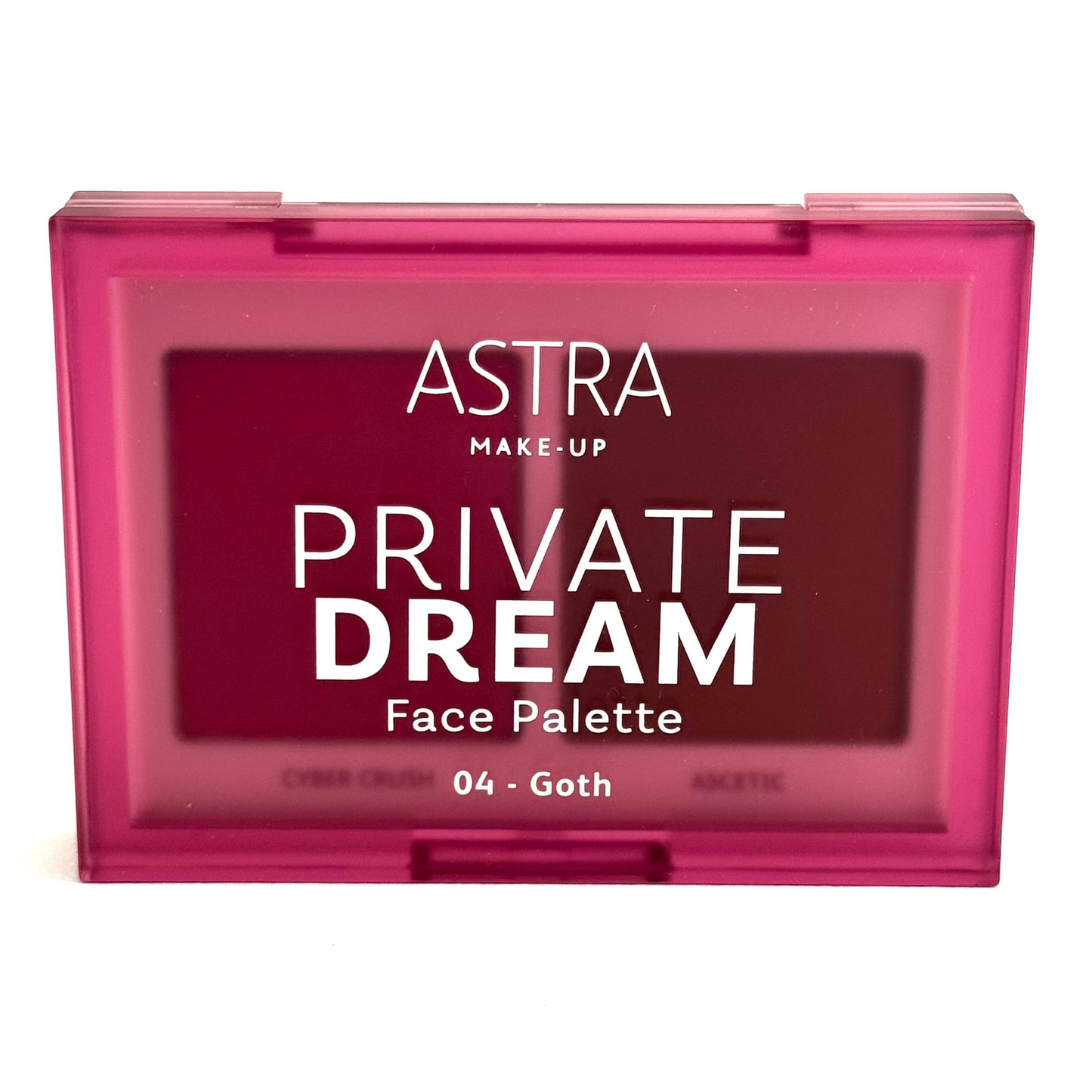 ASTRA - PRIVATE DREAM FACE PALETTE - Palette Viso Blush + Bronzer - 04 Goth