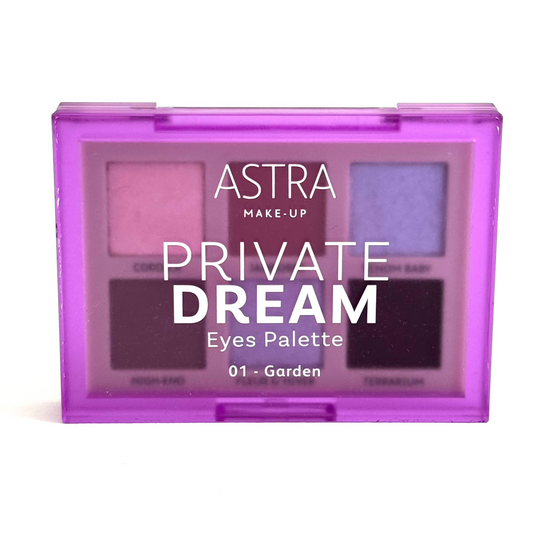 ASTRA - PRIVATE DREAM EYES PALETTE - 01 GARDEN