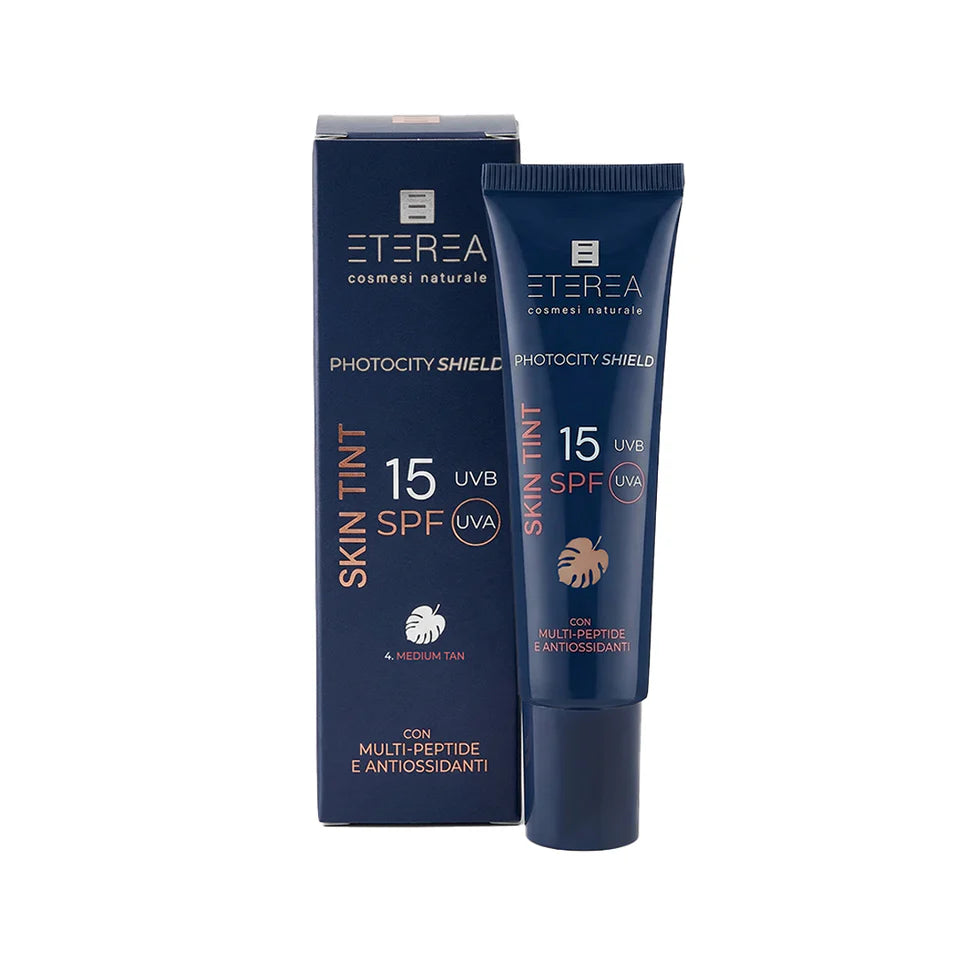ETEREA - Skint tint SPF 15 4.medium tan